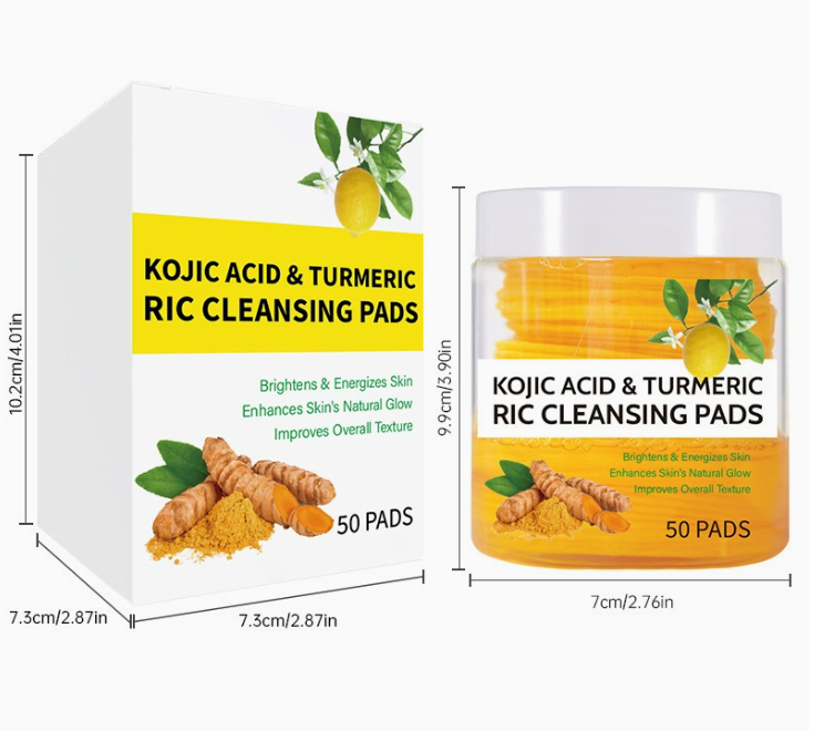 Tissu de Coton Turmeric Kojic