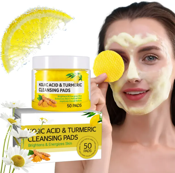 Tissu de Coton Turmeric Kojic